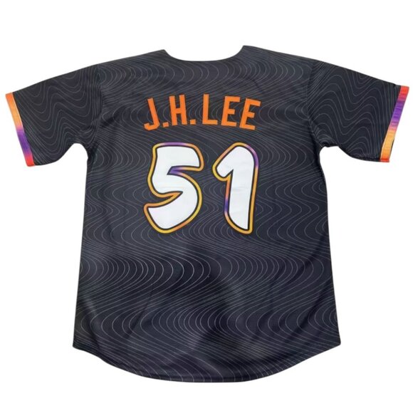 San Francisco Giants Jung Hoo Lee #51 City Connect Baseball Jersey Black - Picture 3 of 8
